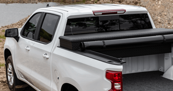 can you drive with tonneau cover up